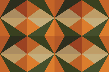 Modern geometric shapes patterns, seamless vector illustration. Pattern designs with modern geometric shapes can be printed as a background image or used for rugs, carpets, or textile fabric.