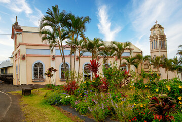 Church Notre dame des laves, La Réunion island