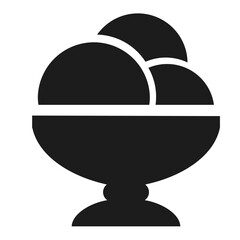 ice cream illustration of icons