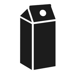milk box illustration of icons