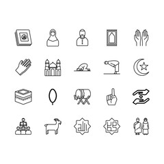 Muslim Icon Set