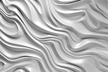 Obraz premium Swirl Abstract Background Illustration in White Color