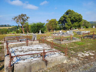 Originally known as “Stockyard Creek Cemetery” after the town of same name – it became Foster Cemetery later to coincide with the renaming of the town.