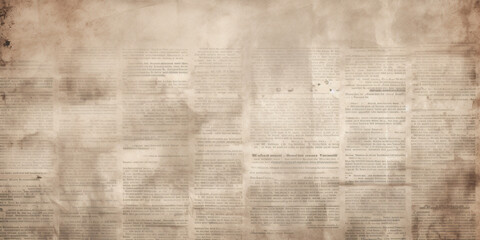 Fototapeta premium simple plain newspaper background wallpaper. Generative AI