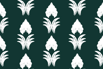 Seamless fabric pattern with traditional ornaments Design for backgrounds, carpets, wallpapers, clothes, wraps, batik, fabrics.