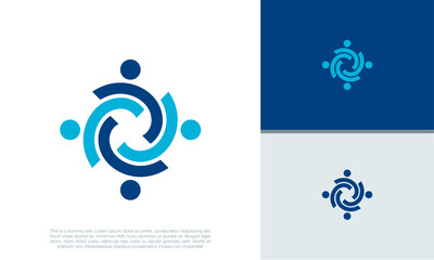 Human Resources Consulting Company, Global Community Logo.