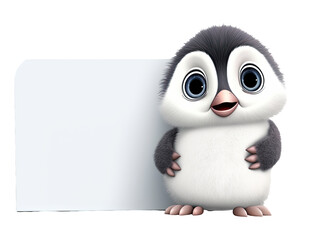 Cute Baby Penguin Animation