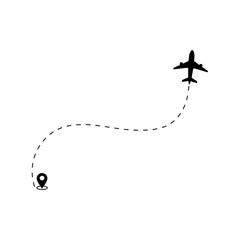 Airplane Path Line