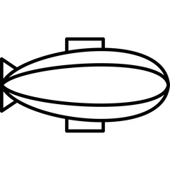 Zeppelin Icon © Iconsea