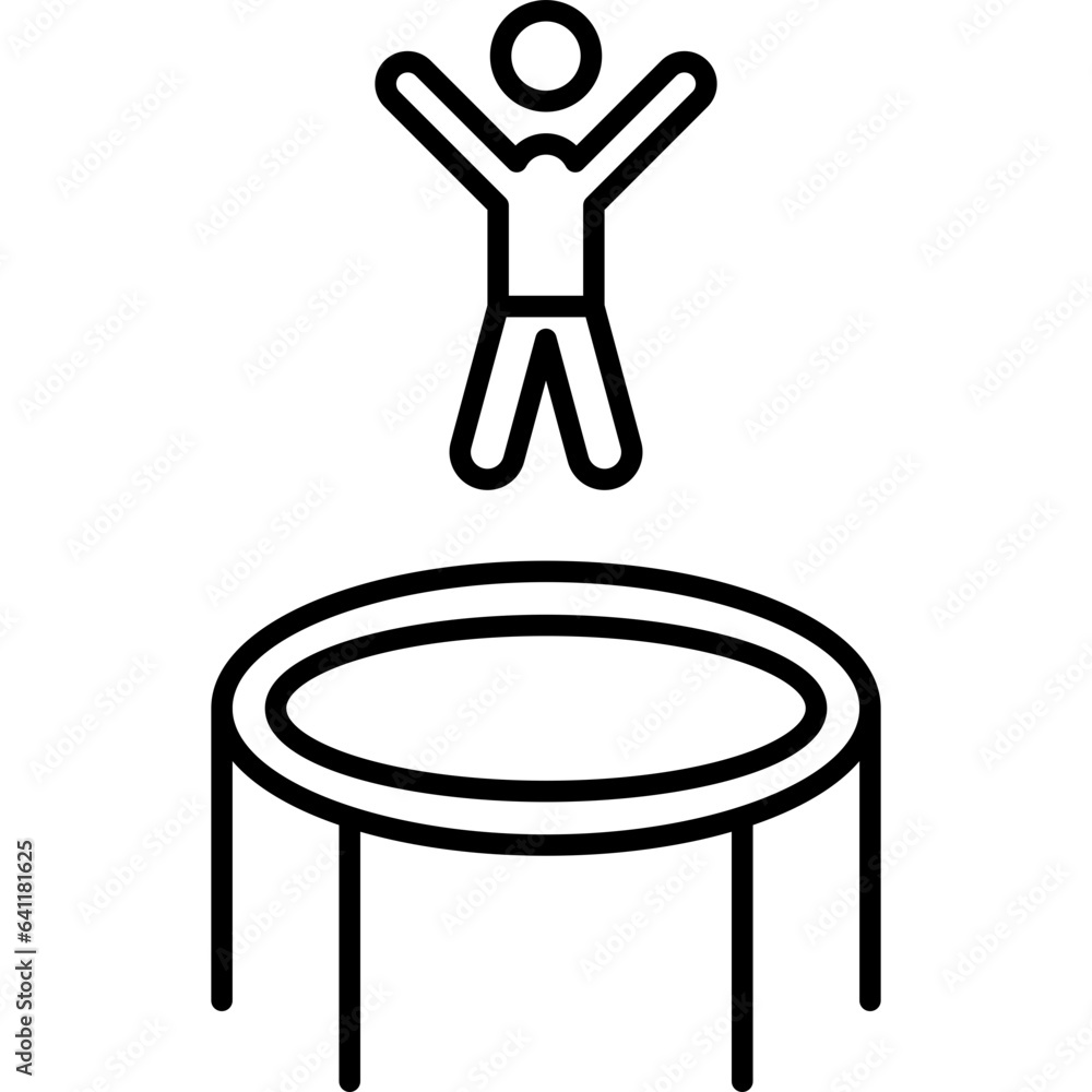 Poster Trampoline Icon