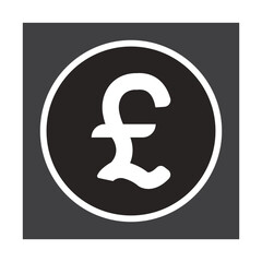 Pound sterling currency icon