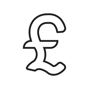 Pound sterling currency icon