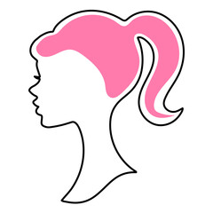 Hot pink background with pink banner poster background, terrazzo. trendy background like in the movie