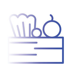 Box Fruit Harvest Icon