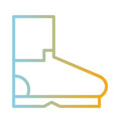 Boots Farm Footwear Gradient Icon