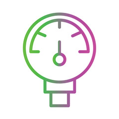 Measure Limit Mileage Icon