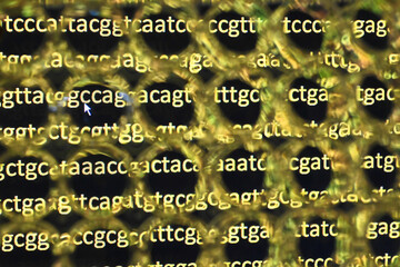 Abstract background. Scientific biological research.