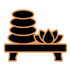 Hot Stone Icon