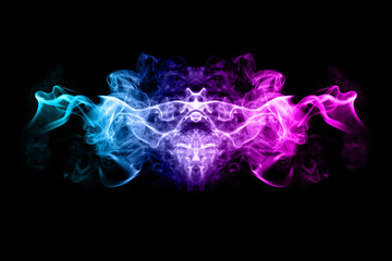 Captivating Abstract Colorful Smoke