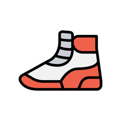 Basketball shoes icon