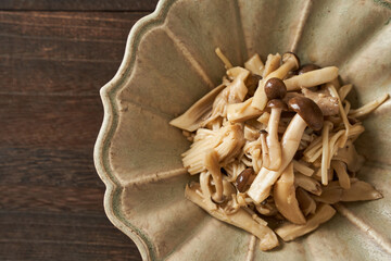 キノコのマリネ