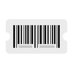 Barcode sticker illustration