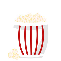 popcorn in a bucket