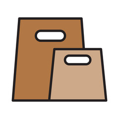 Shopping bag icon