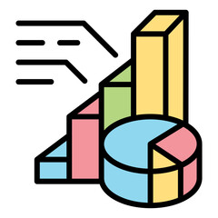 Chart data icon