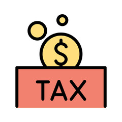 Tax payment icon