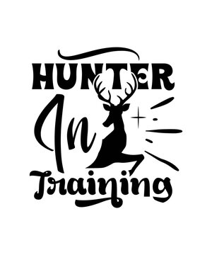 Hunter In Training Svg