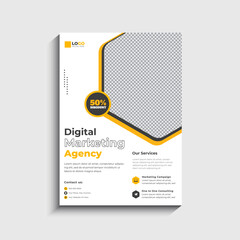 Digital Marketing Business Flyer Template Design