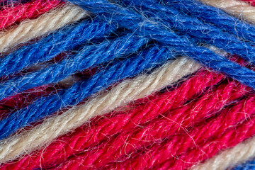 High quality multi-colored yarn made from natural materials and dyes.