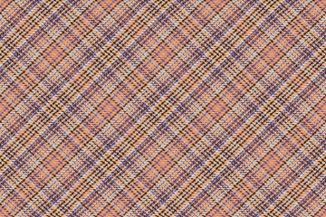 Seamless pattern of scottish tartan plaid. Repeatable background with check fabric texture. Vector backdrop striped textile print.