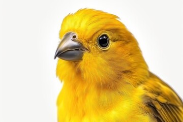 Obraz premium Canary photo realistic illustration - Generative AI.