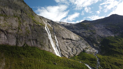 Norway waterfall 