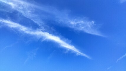 Fototapeta na wymiar blue sky, japan