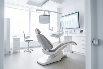 empty clean dental office
