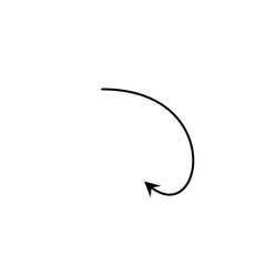 Hand drawn arrow vector icon set. arrow design sketch for business and education plan