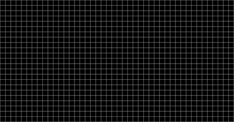 Seamless grid lined sheet of paper background. Checkered notebook paper white color. Vector stock illustration.