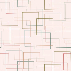 Seamless geometric square pattern. Design for textures, textiles, prints on clothes, creative fabric design, packaging and creative ideas.