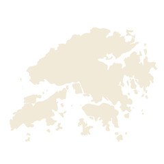 Fototapeta na wymiar Map of Hong Kong 