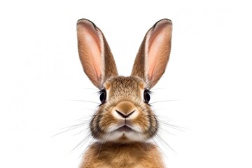 Fototapeta na wymiar Rabbit photo realistic illustration - Generative AI.