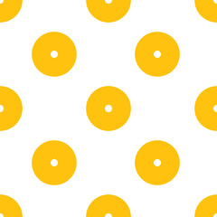 Fototapeta premium Digital png illustration of yellow shapes on transparent background