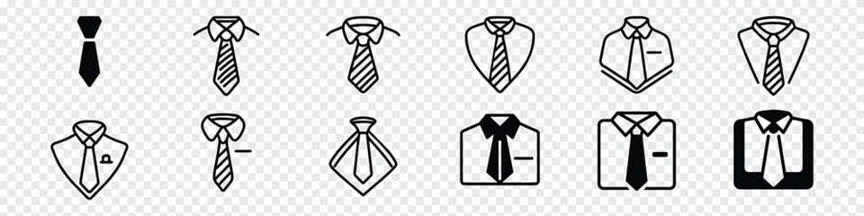 Tie Icon, The tie icon. Necktie and neckcloth symbol. Flat Vector illustration, tie icon, necktie, Line tie icon vector sign symbol
