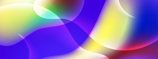 Bright color Wave Fluid with sparkling design background