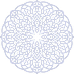 Design Luxury Mandala Illustration For Wedding