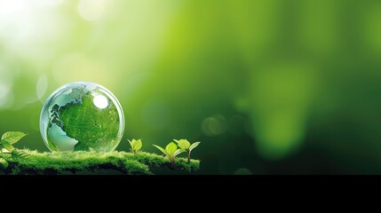 Environmentally friendly, header, copy space