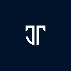 TJ letter design vector illustration logo