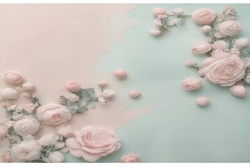background flower pastel